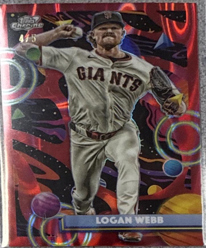 Logan Webb [Red Flare Refractor] #88