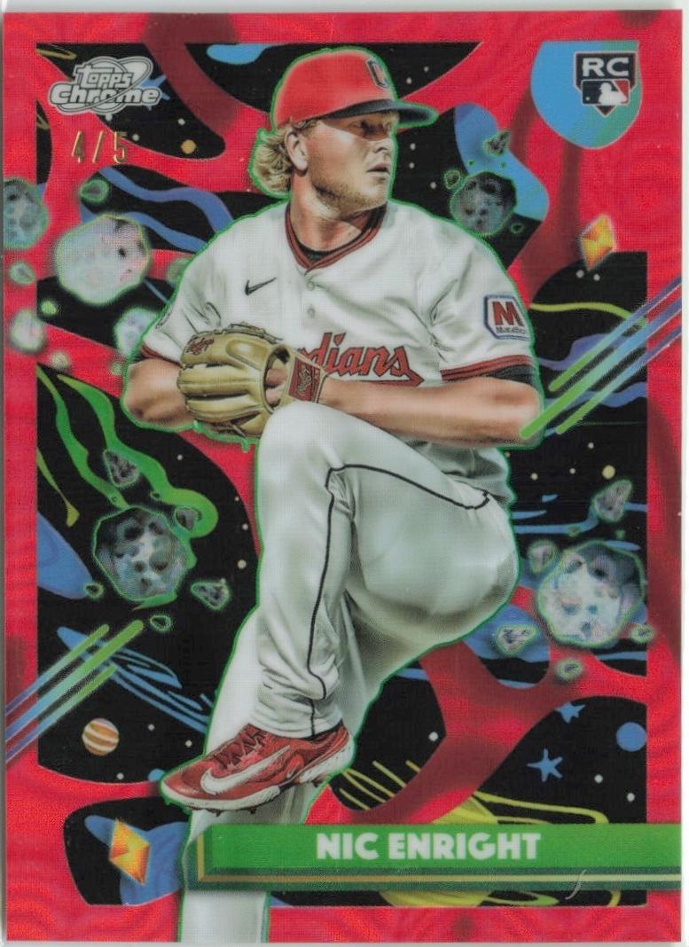 Nic Enright [Red Flare Refractor] #67