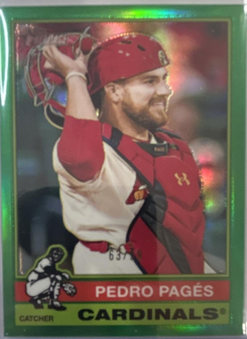 Pedro Pages [Green Chrome] #524