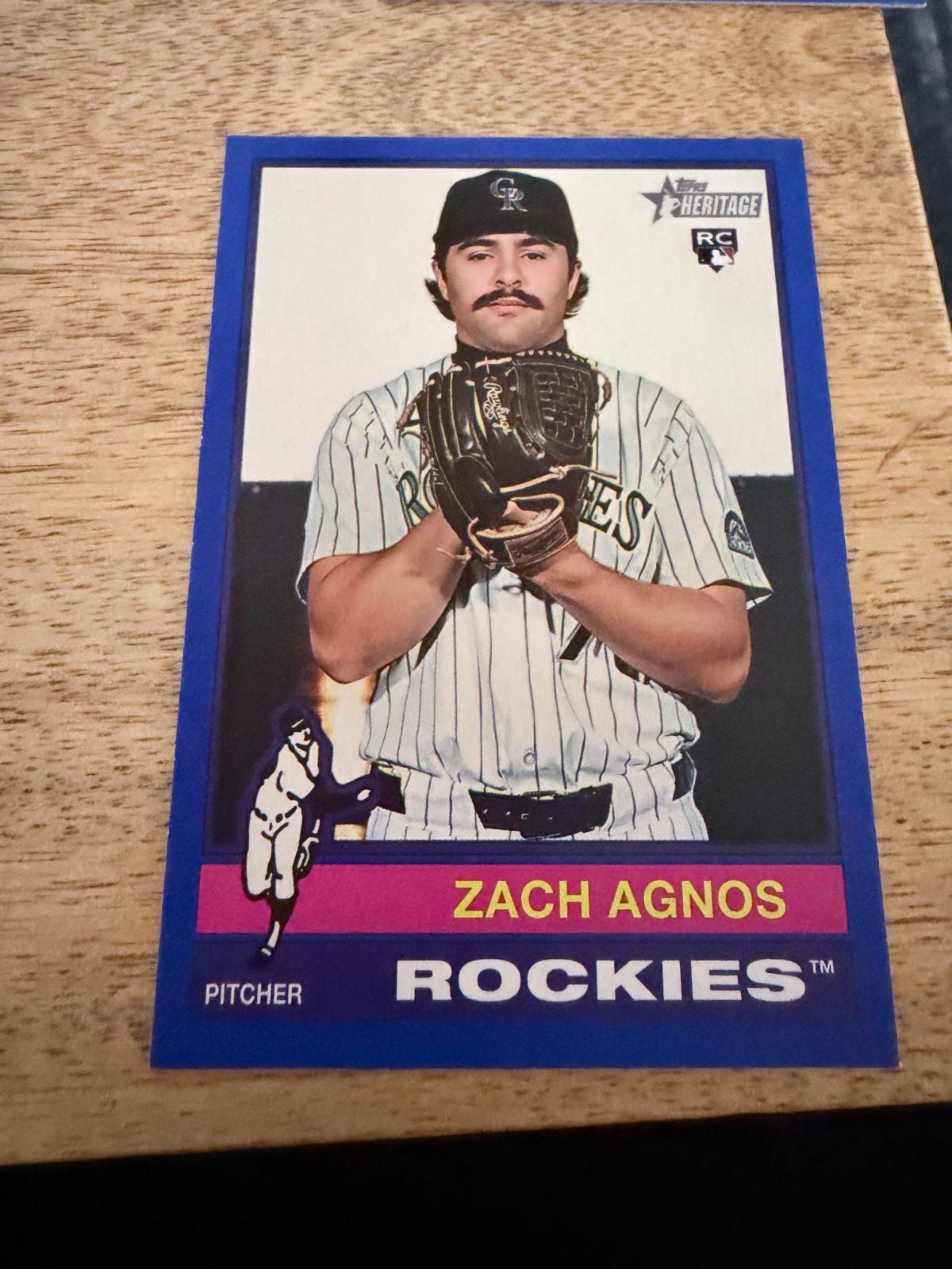 Zach Agnos [Dark Blue] #541
