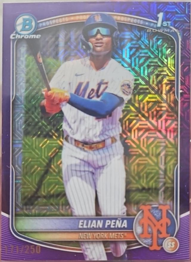 Elian Pena [Purple Mega Refractor] #BCP-155
