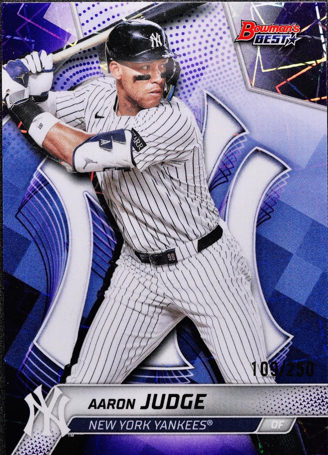 Aaron Judge [Purple Lazer Refractor] #38