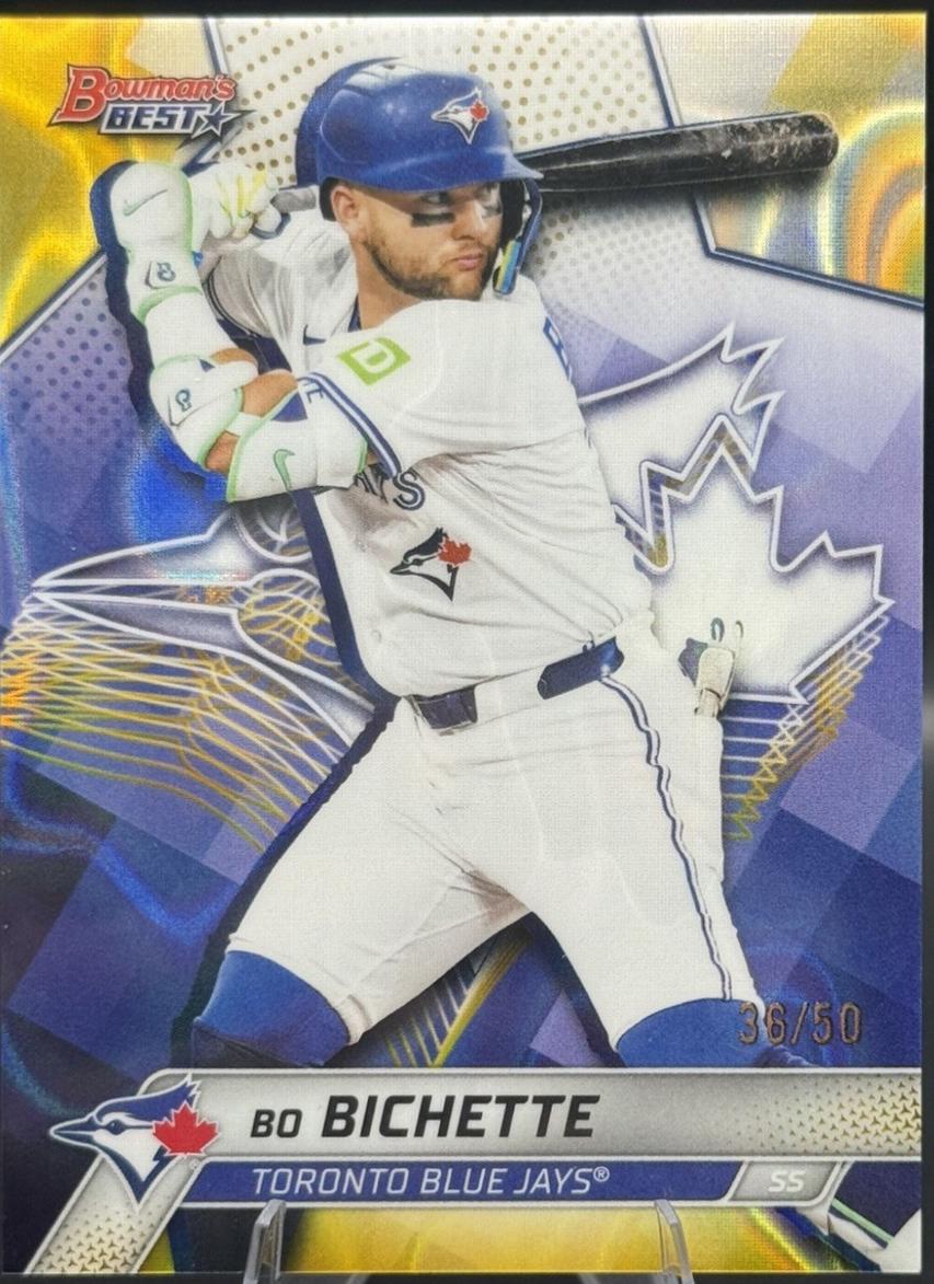 Bo Bichette [Gold Lava Refractor] #39