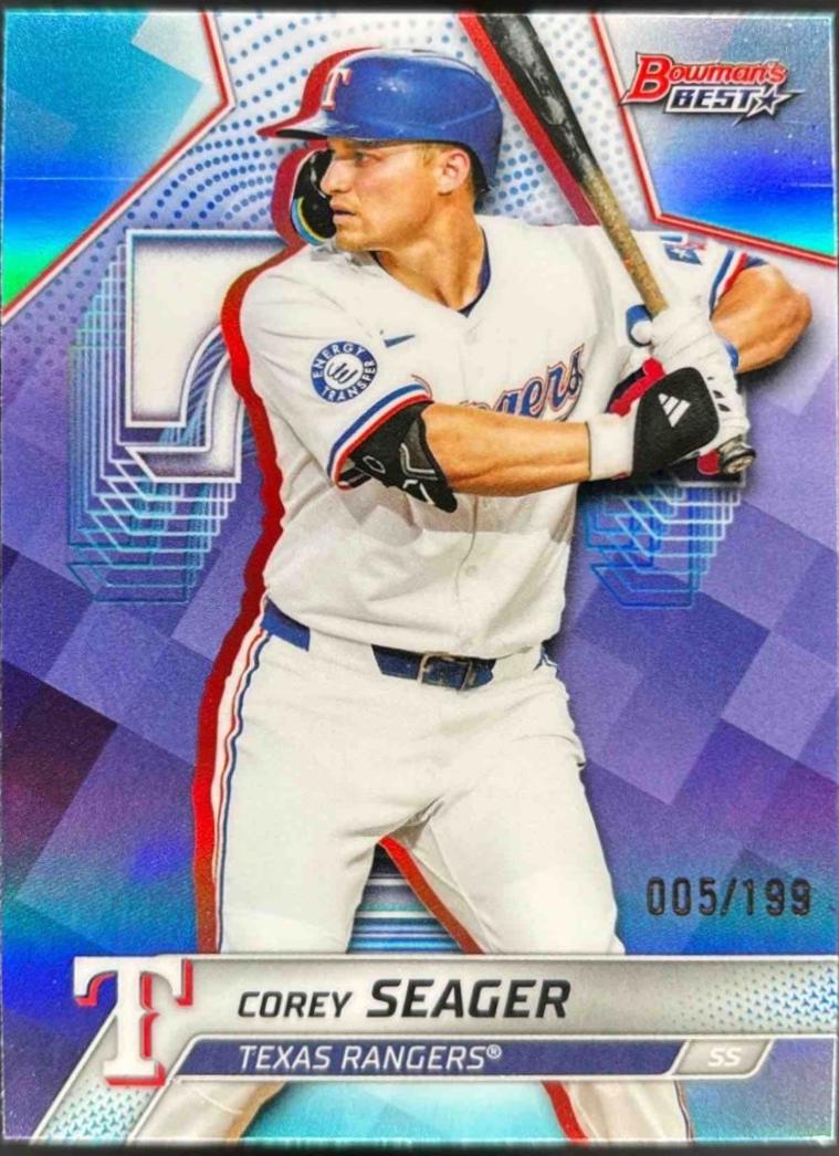 Corey Seager [Aqua Refractor] #1