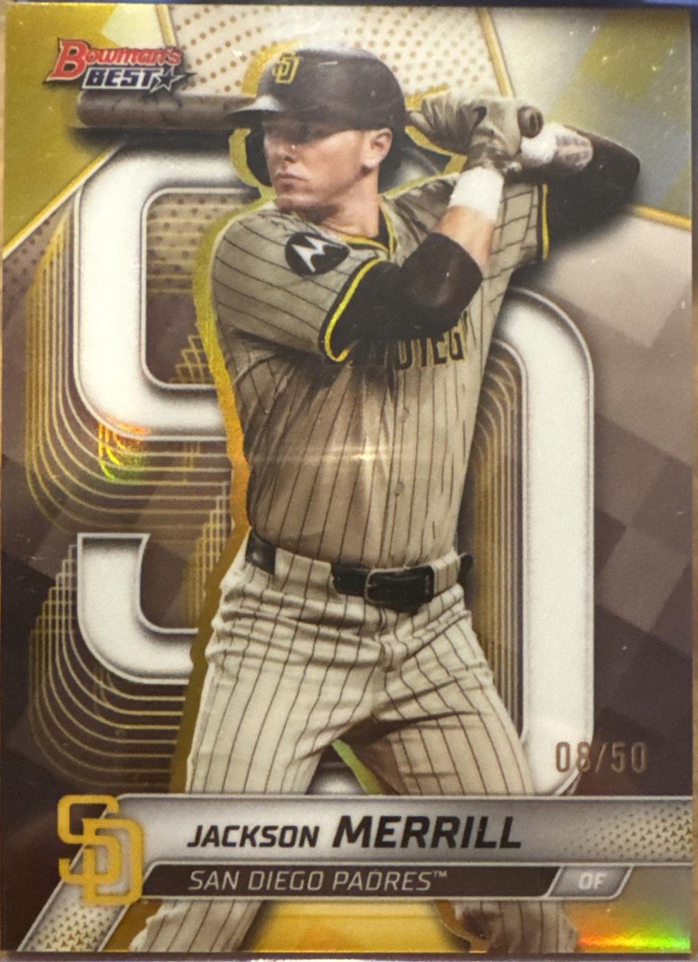 Jackson Merrill [Gold Refractor] #17