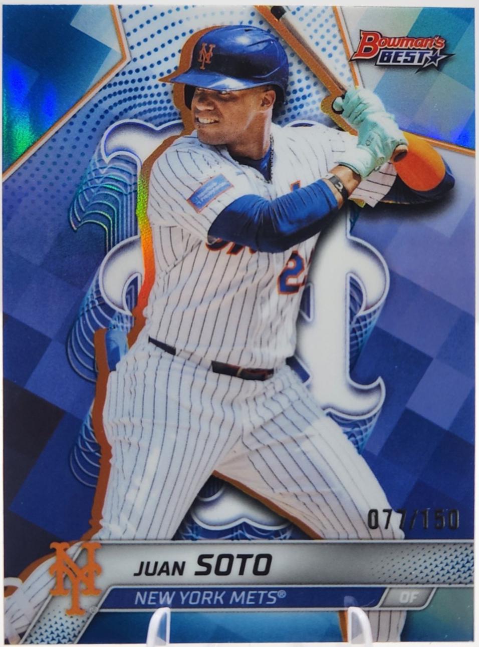 Juan Soto [Blue Refractor] #4