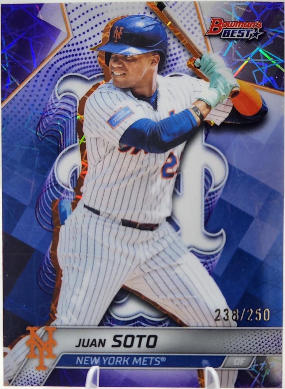 Juan Soto [Purple Lazer Refractor] #4