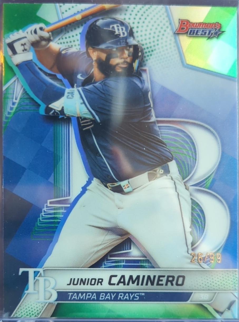 Junior Caminero [Green Refractor] #53