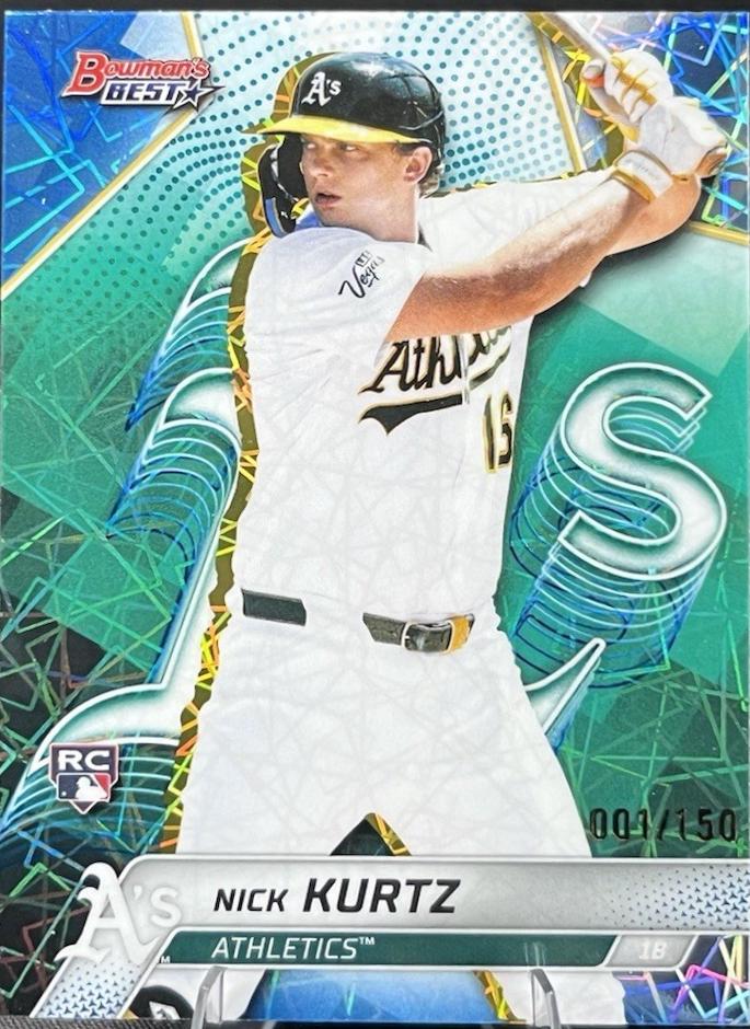 Nick Kurtz [Blue Lazer Refractor] #42