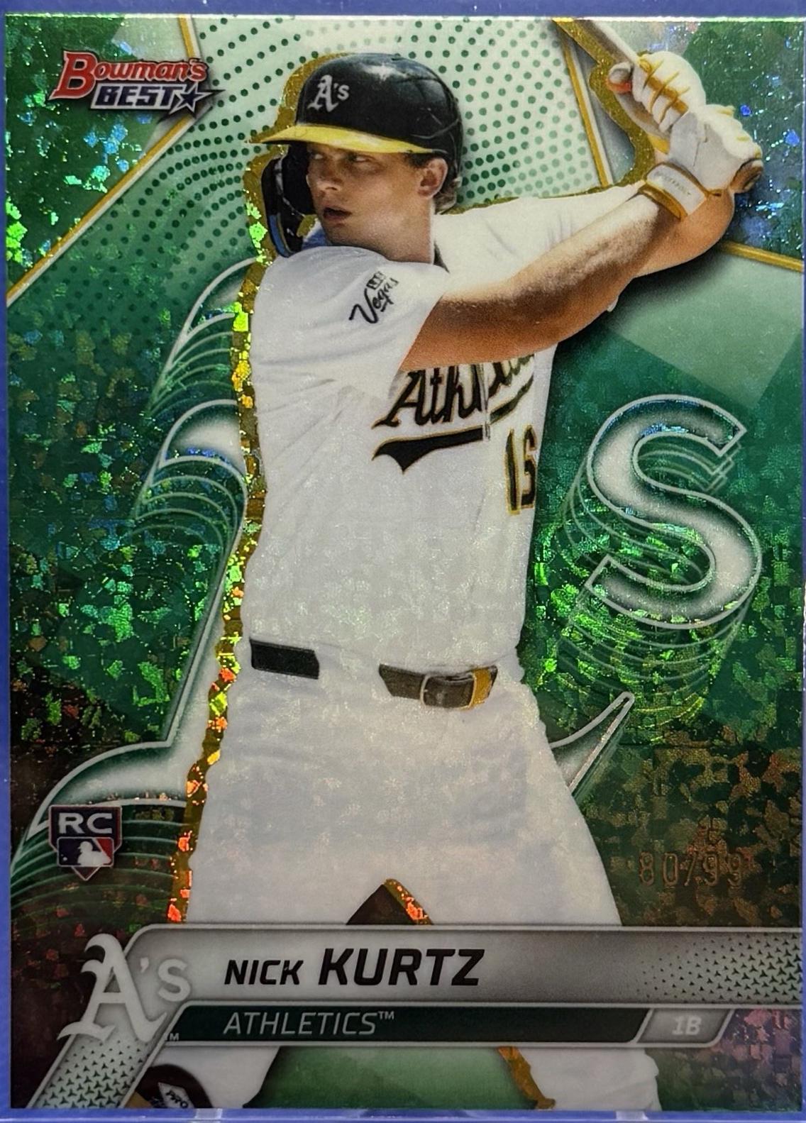 Nick Kurtz [Green Mini-Diamond Refractor] #42