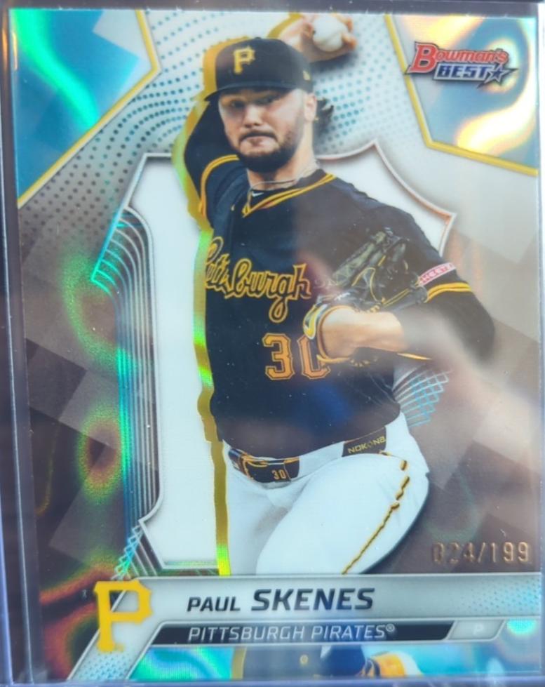 Paul Skenes [Aqua Lava Refractor] #40
