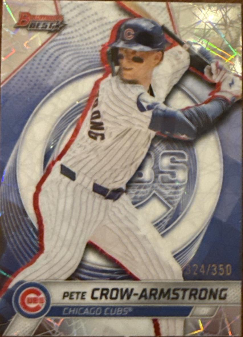 Pete Crow-Armstrong [Lazer Refractor] #35