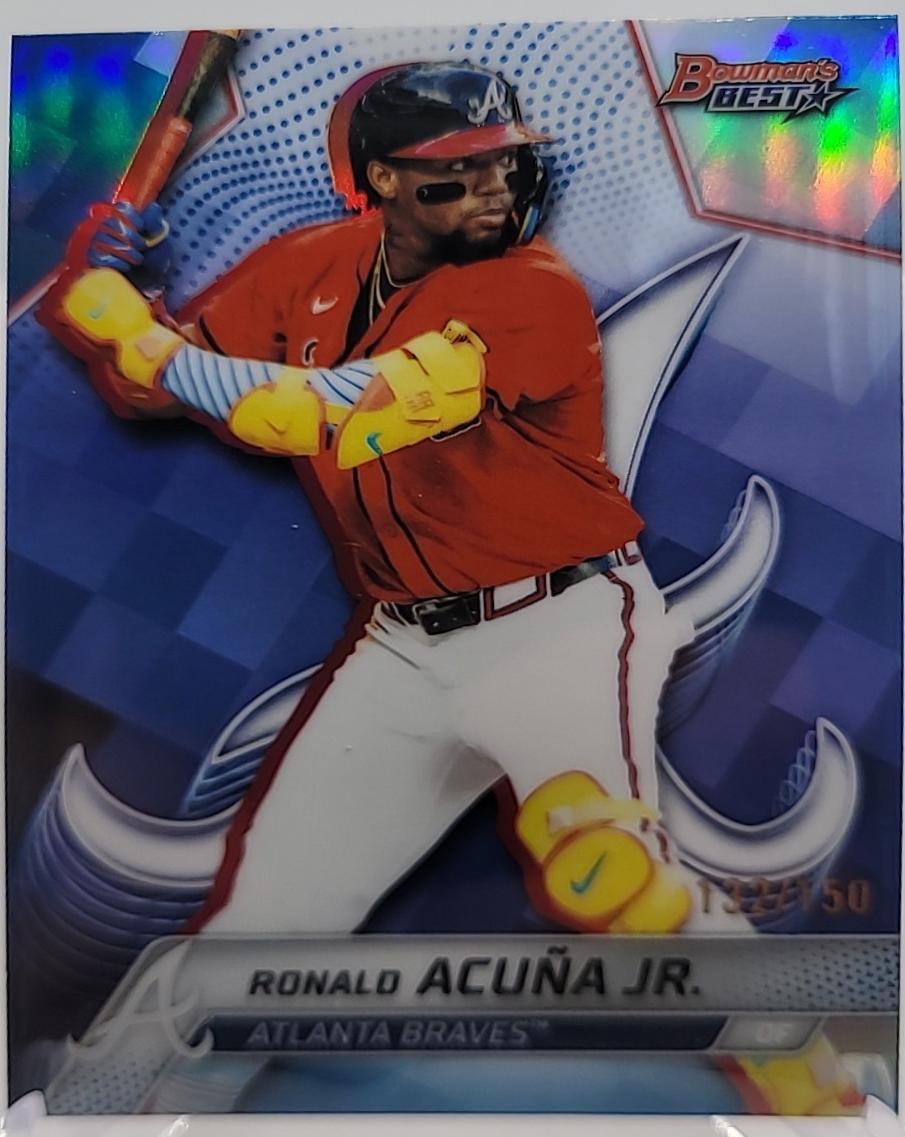 Ronald Acuna Jr. [Blue Refractor] #13