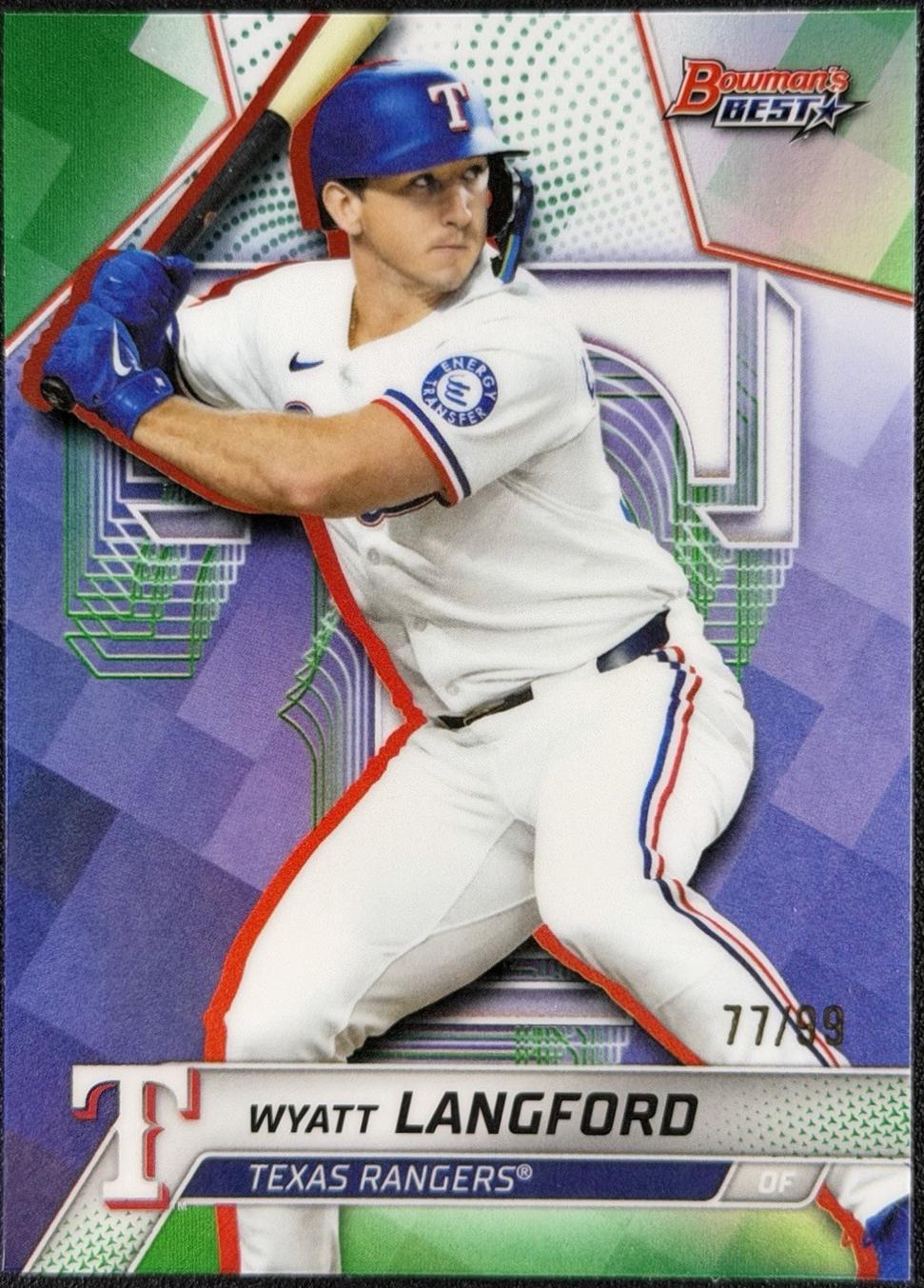 Wyatt Langford [Green Refractor] #63