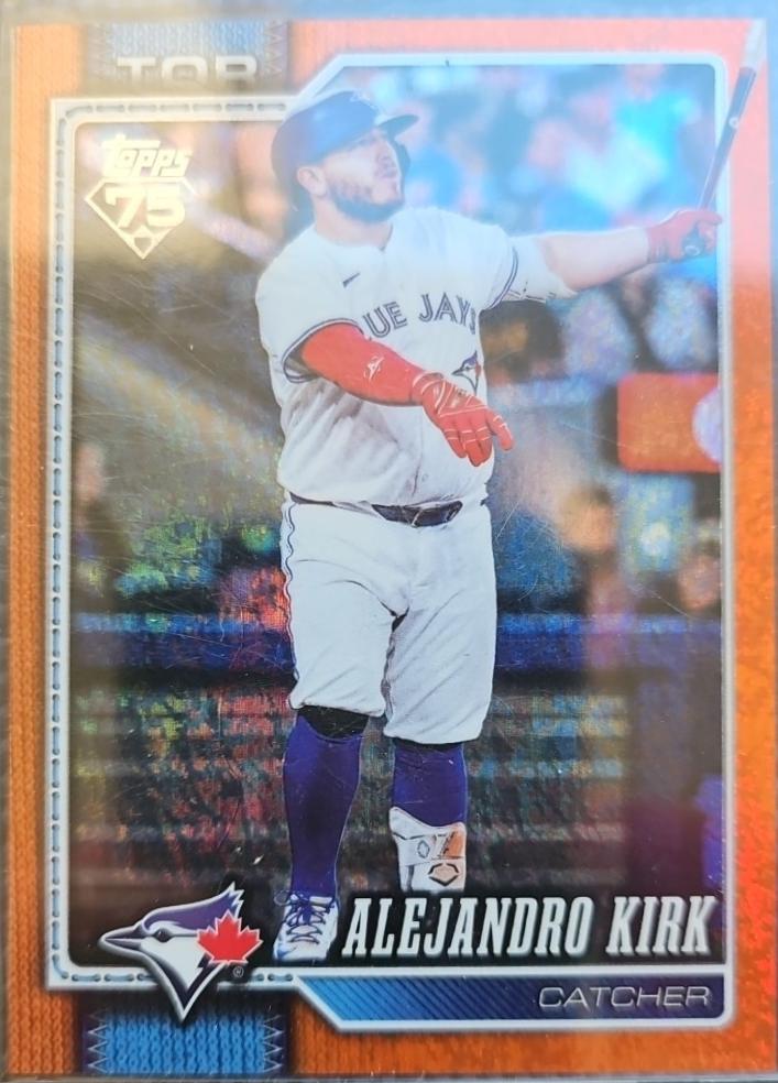 Alejandro Kirk [Orange Sandglitter] #301