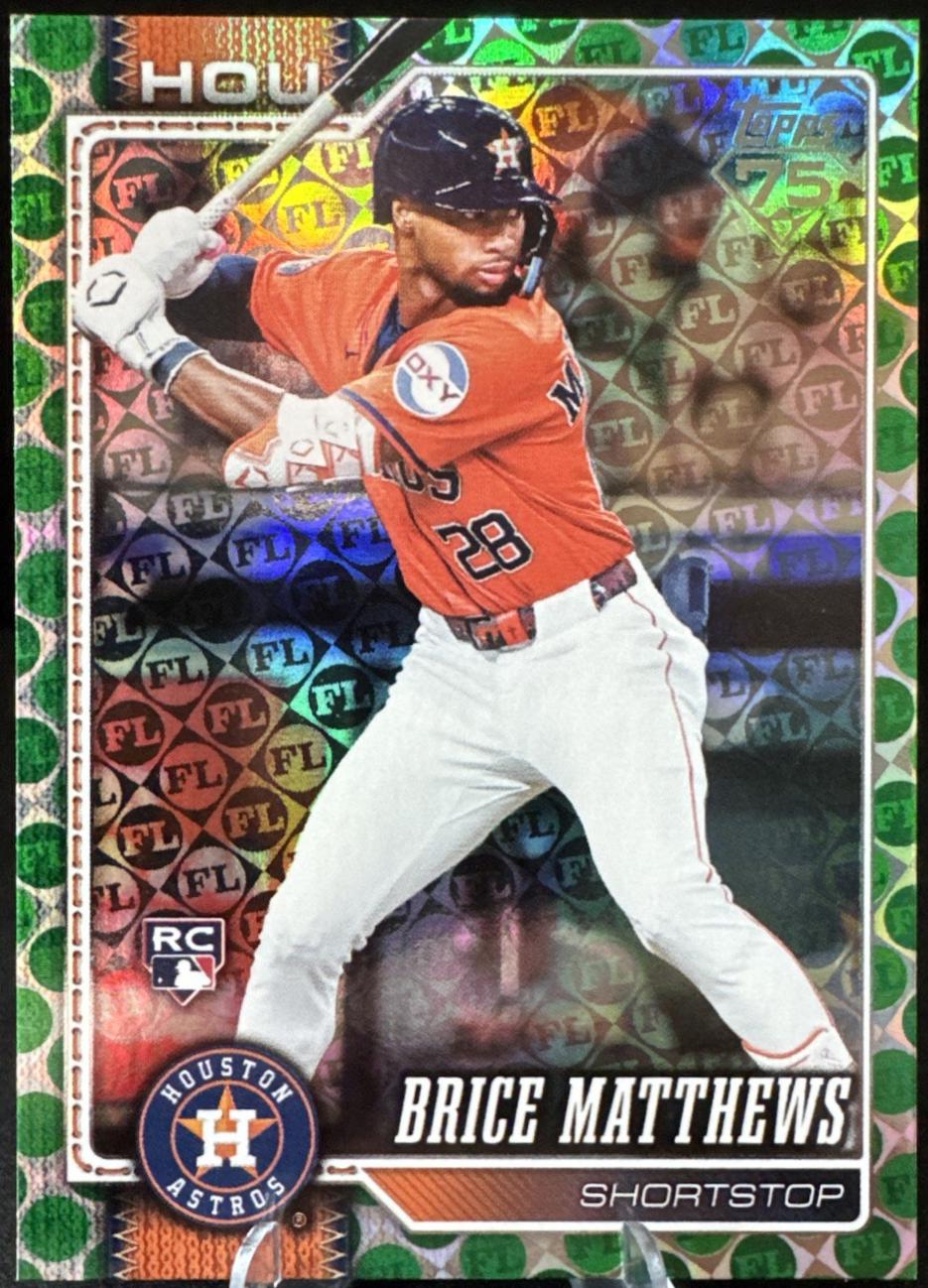 Brice Matthews [Green Spring Training] #132