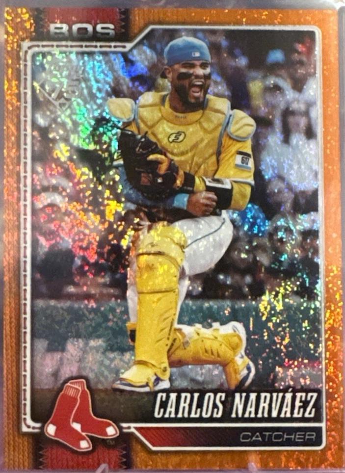 Carlos Narvaez [Orange Holo] #344