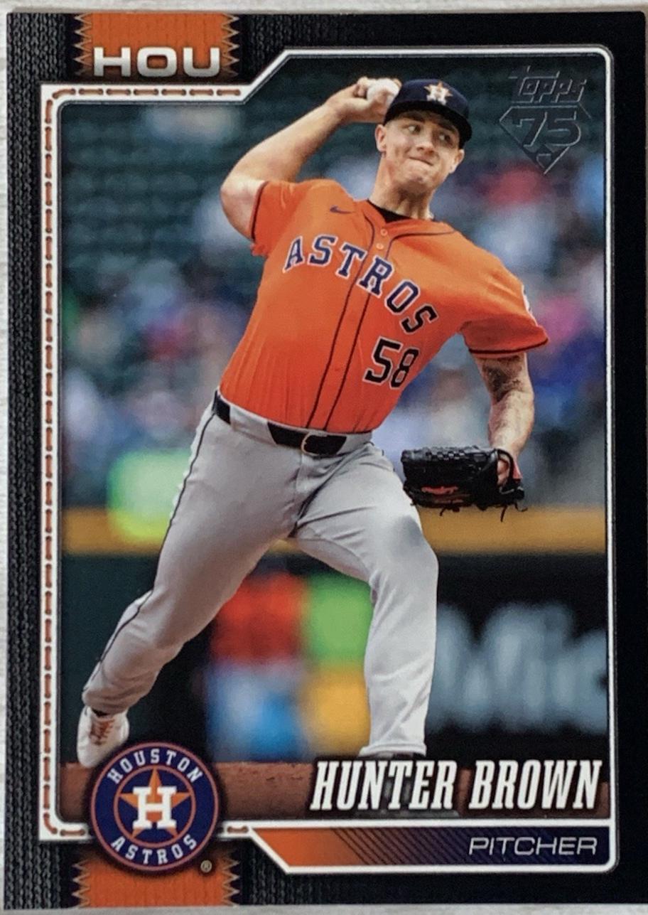 Hunter Brown [Black Border] #264