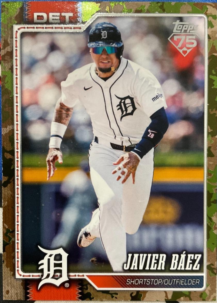 Javier Baez [Memorial Day Camo] #144