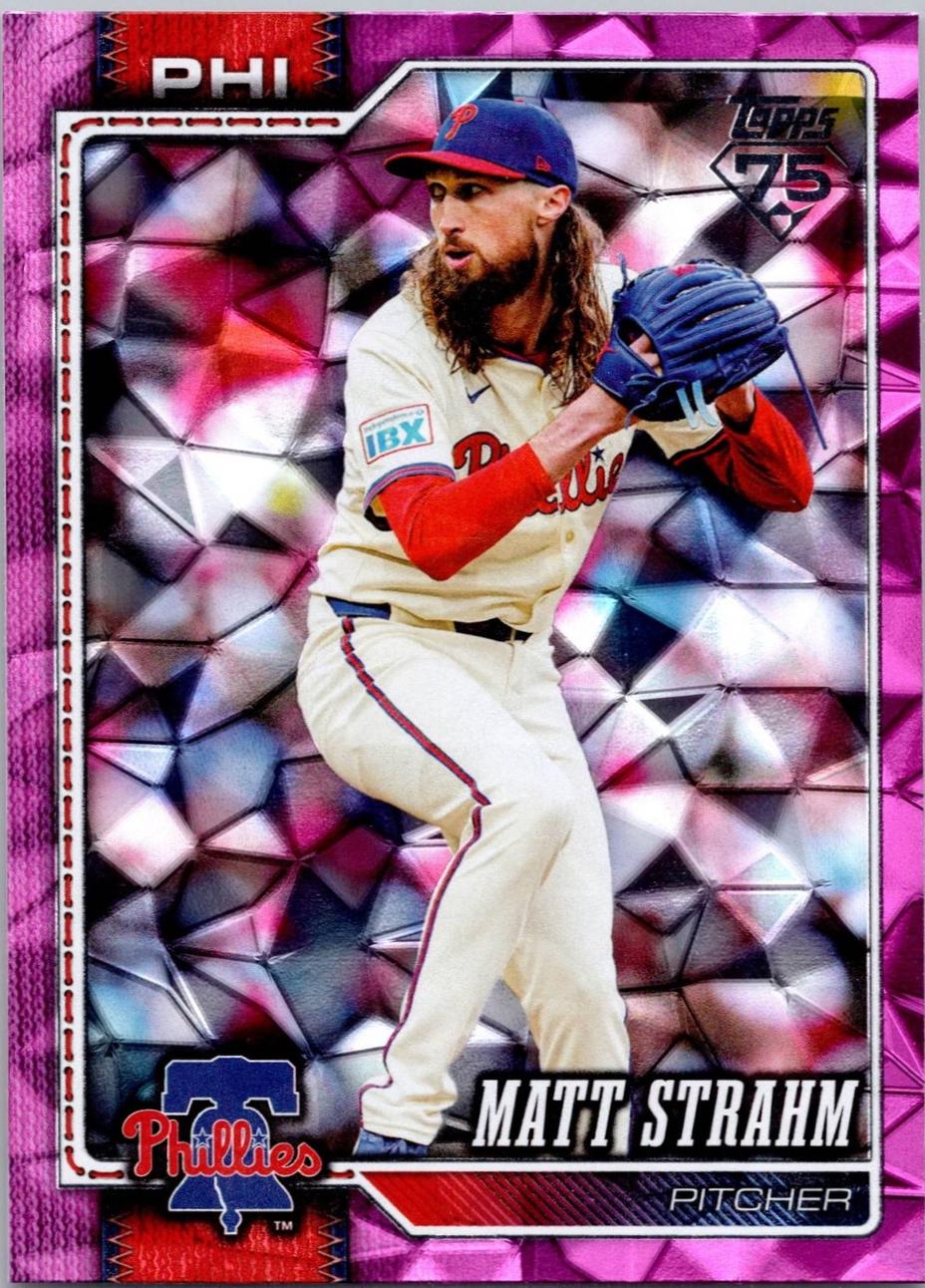 Matt Strahm [Pink Diamante] #298