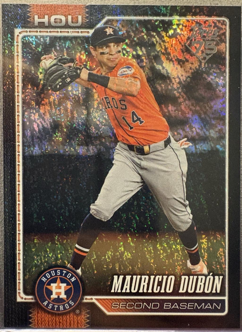 Mauricio Dubon [Black Holo] #191