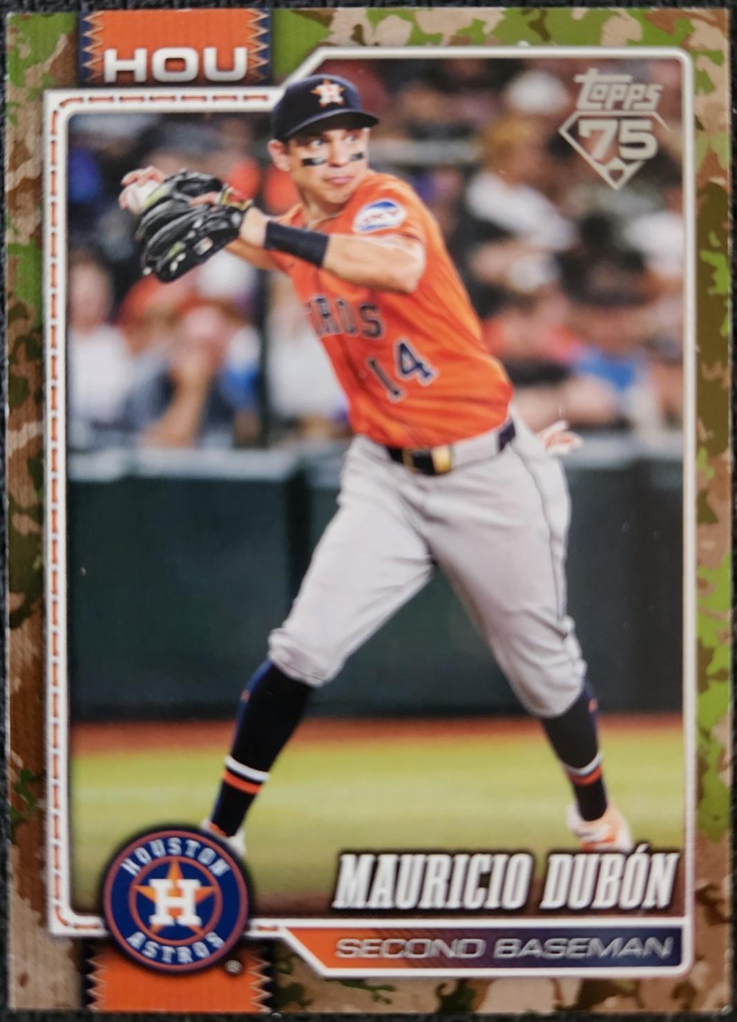Mauricio Dubon [Memorial Day Camo] #191