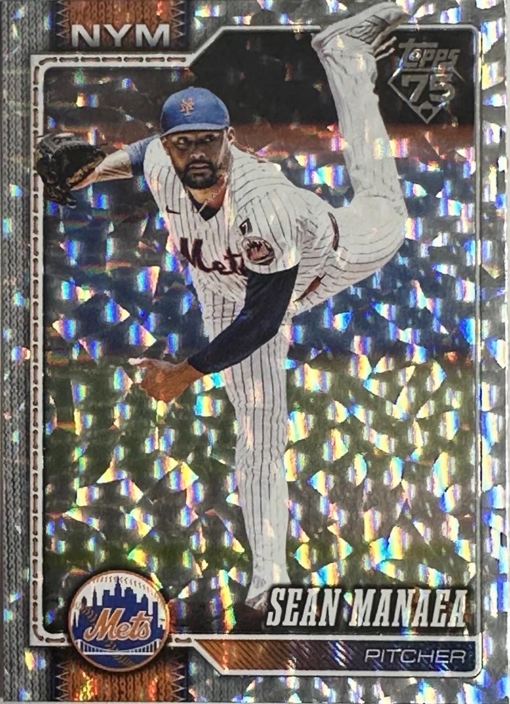 Sean Manaea [Silver Crackleboard] #332