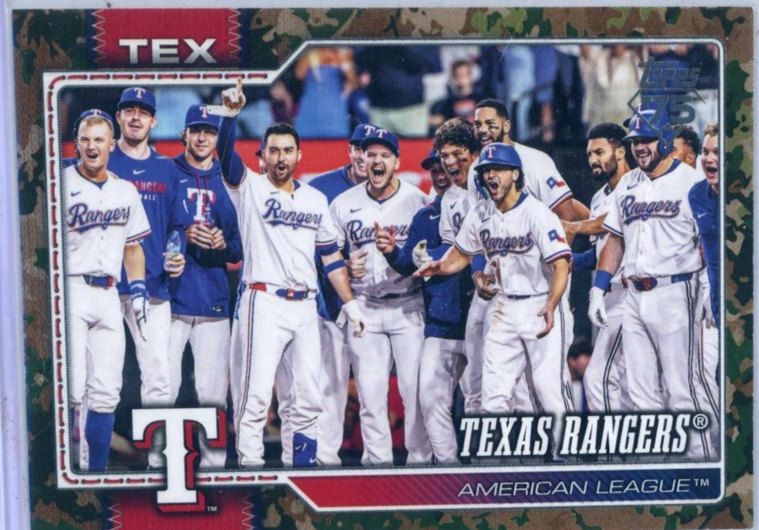 Texas Rangers [Memorial Day Camo] #258
