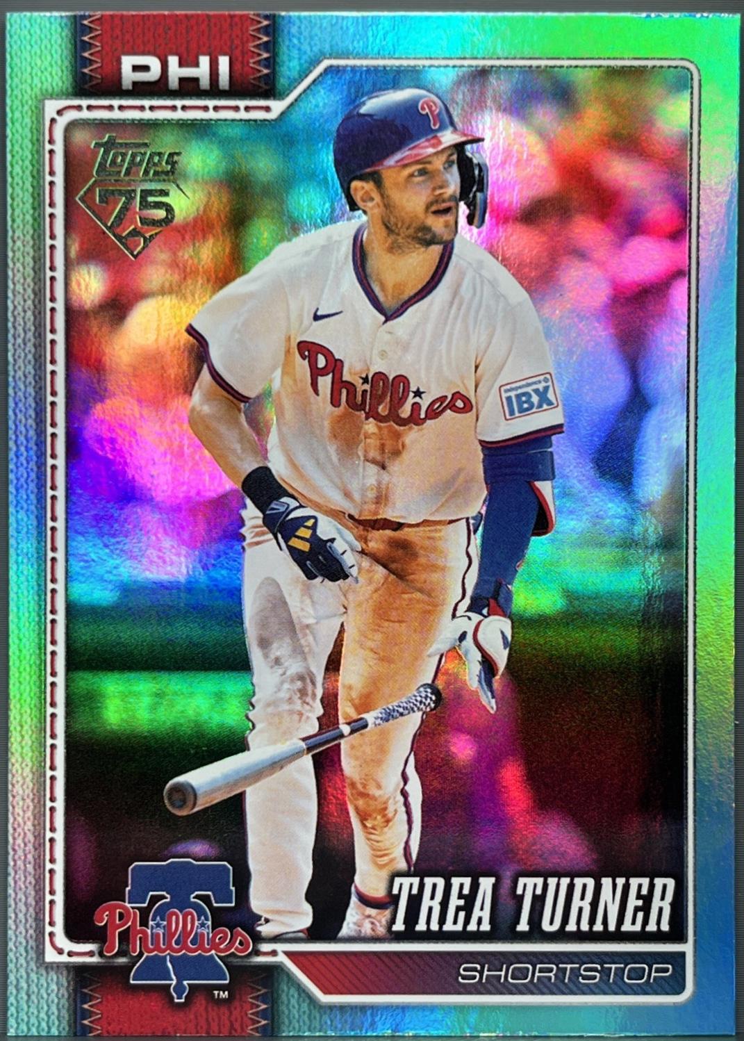Trea Turner [Aqua Holo] #322