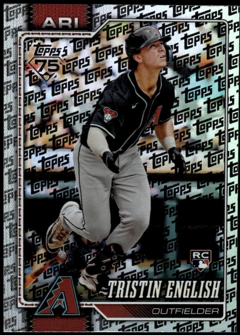 Tristin English [Topps Foil Pattern] #346