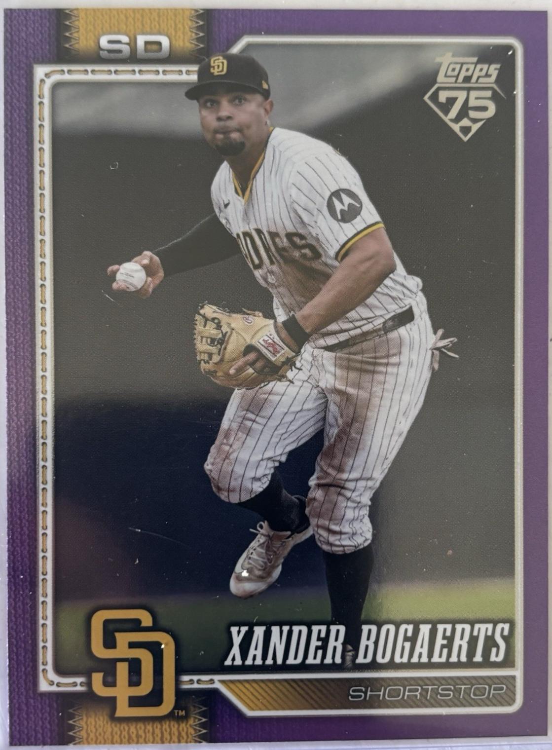 Xander Bogaerts [Purple Holo] #33