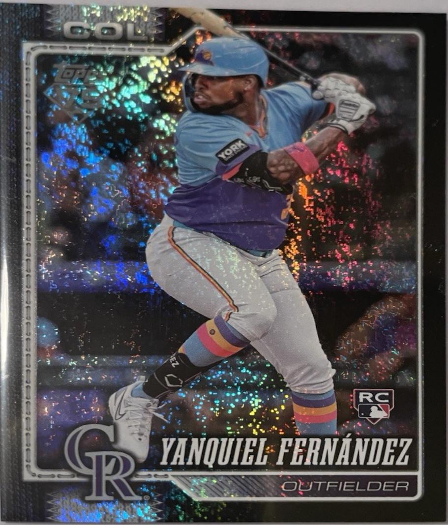 Yanquiel Fernandez [Black Sandglitter] #116