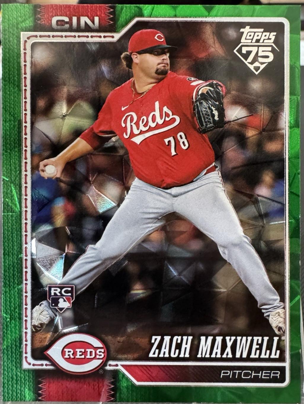 Zach Maxwell [Green Diamante] #143