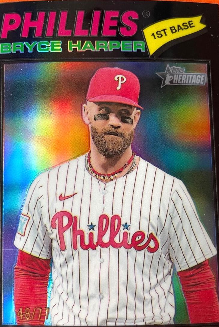 Bryce Harper [Black Bordered Chrome] #72