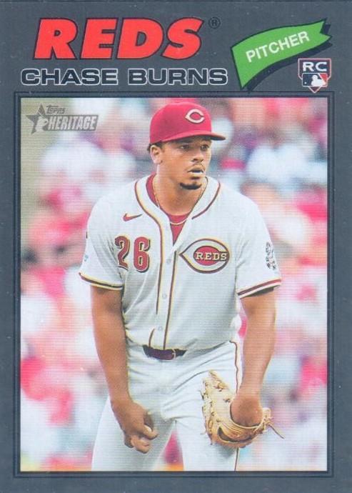 Chase Burns [Dark Gray Bordered] #212