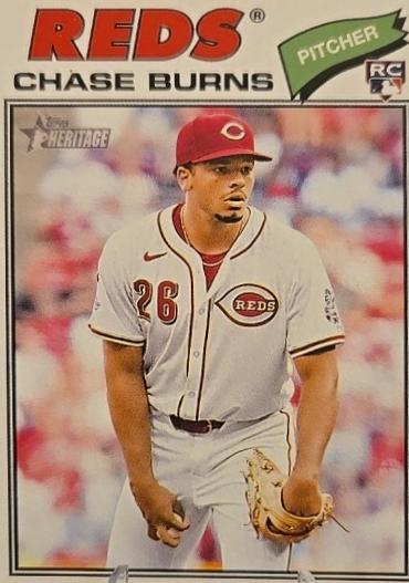 Chase Burns [Deckle Edge] #212