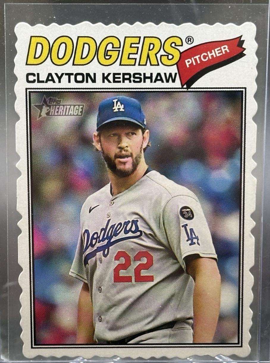 Clayton Kershaw [Deckle Edge] #190