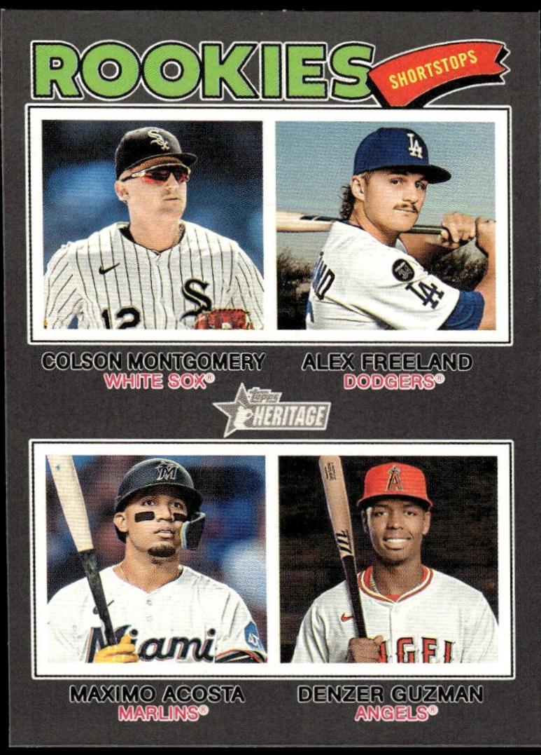 Denzer Guzman / Maximo Acosta / Alex Freeland / Colson Montgomery [Dark Gray Bordered] #390
