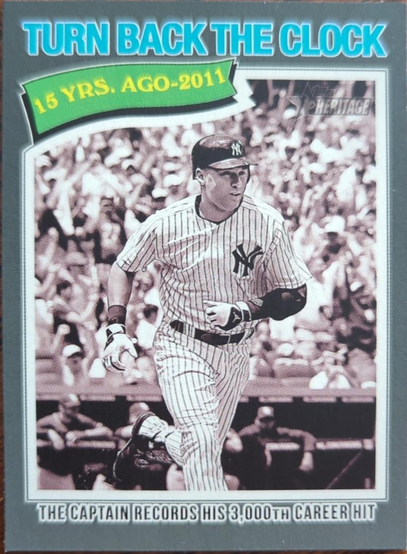 Derek Jeter [Dark Gray Bordered] #335
