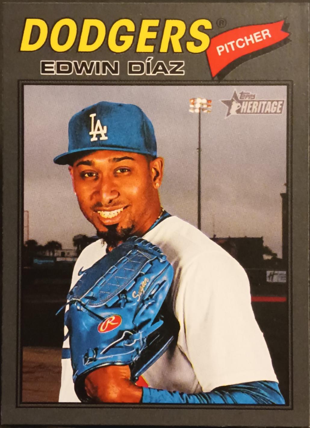 Edwin Diaz [Dark Gray Bordered] #36