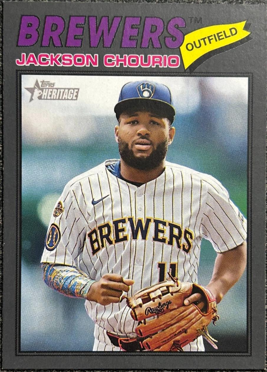 Jackson Chourio [Dark Gray Bordered] #272