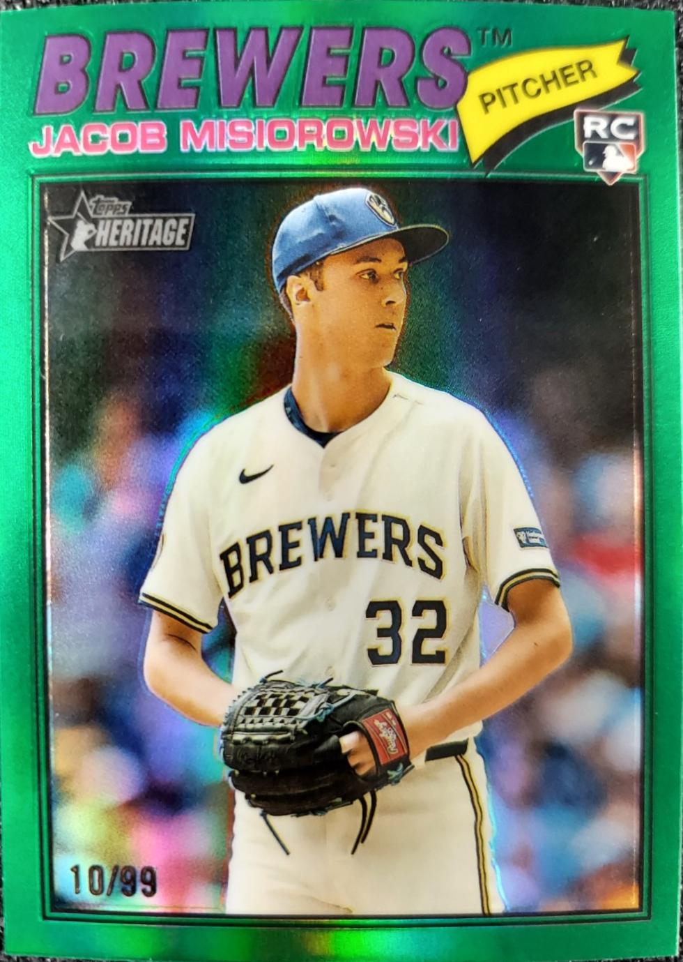 Jacob Misiorowski [Green Bordered Chrome] #144