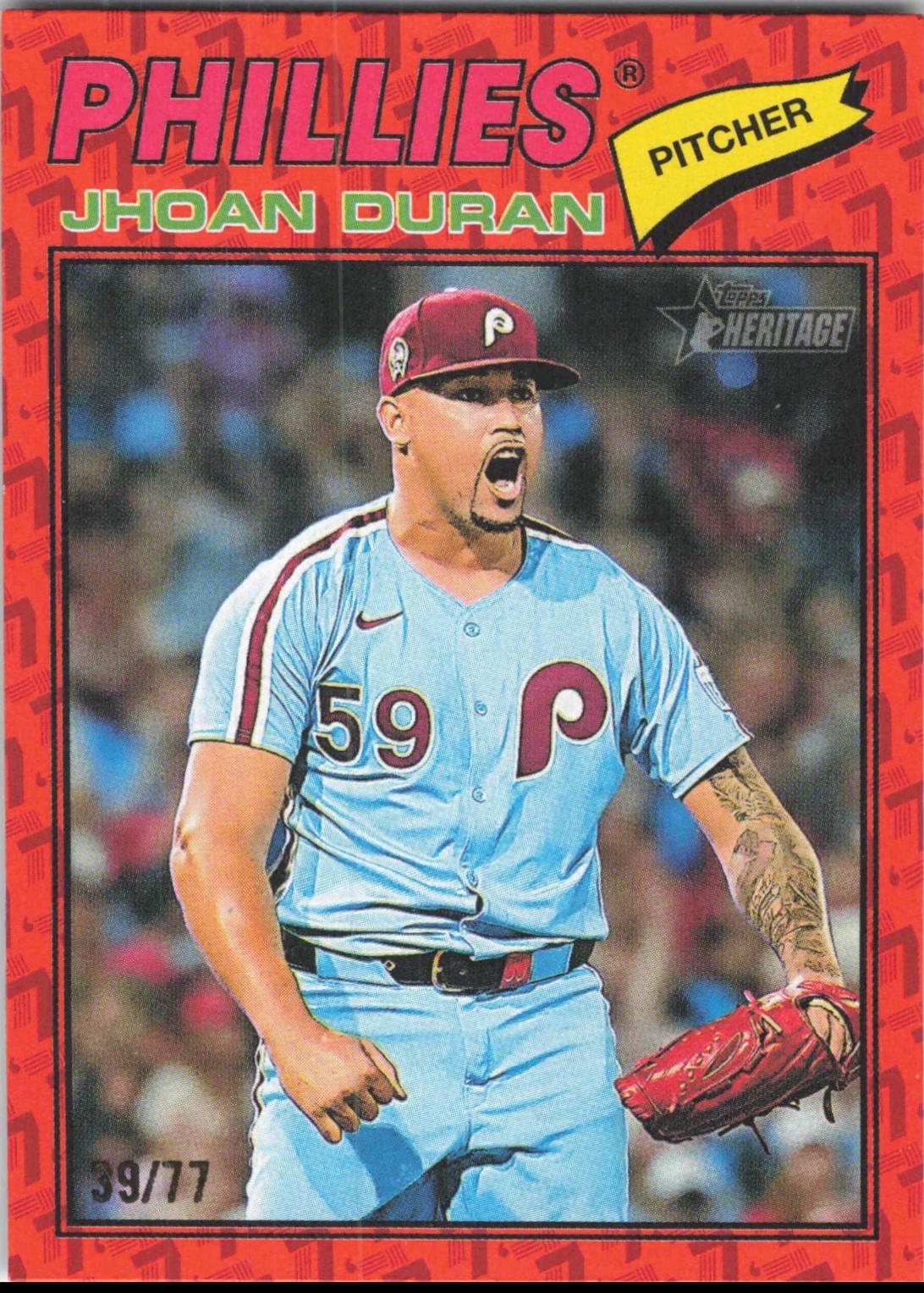 Jhoan Duran [Color Of The Year Orange] #14