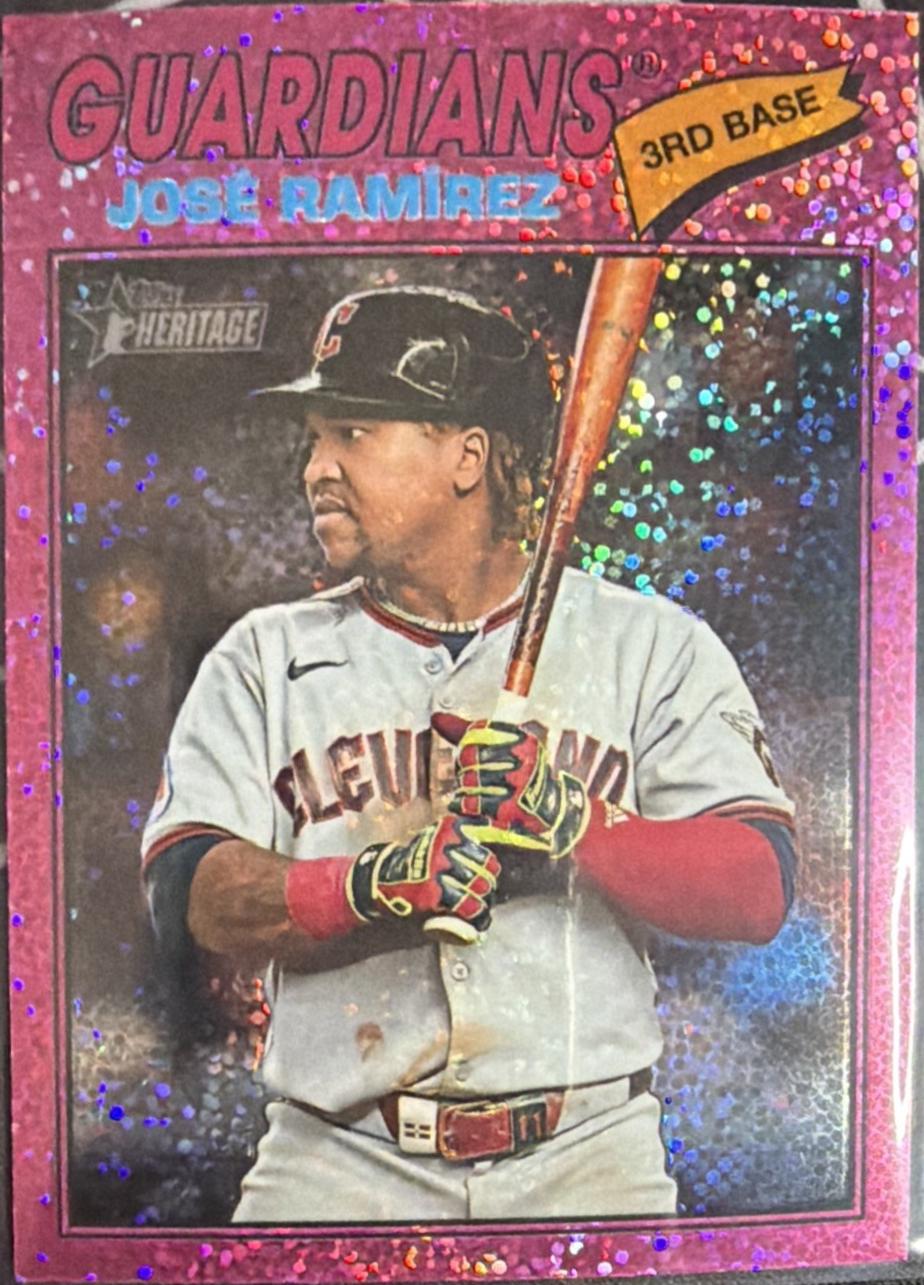 Jose Ramirez [Pink Sparkle Chrome] #52