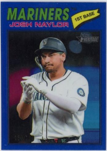 Josh Naylor [Blue Bordered Chrome] #129