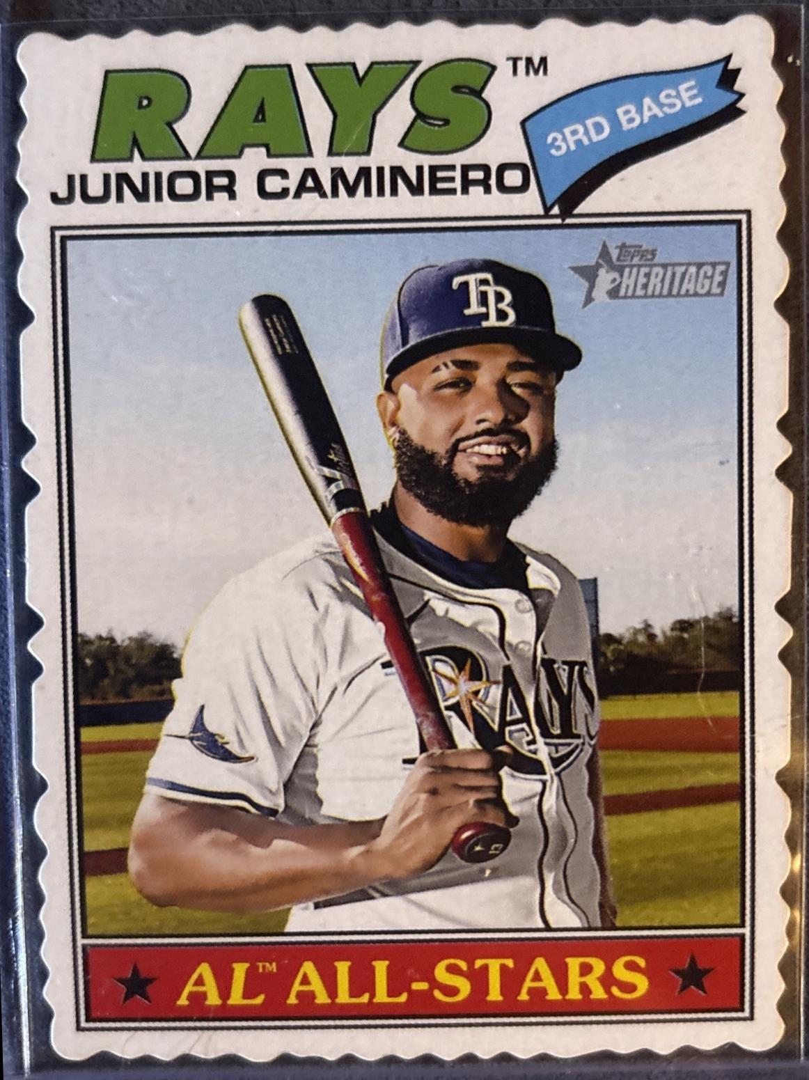 Junior Caminero [Deckle Edge] #380