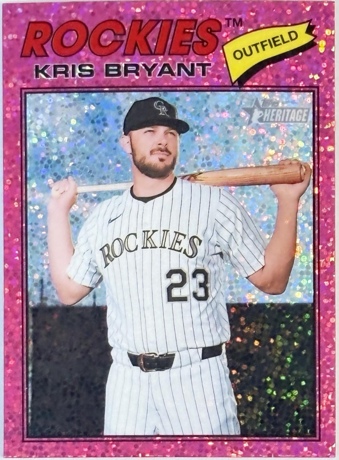 Kris Bryant [Pink Sparkle Chrome] #22