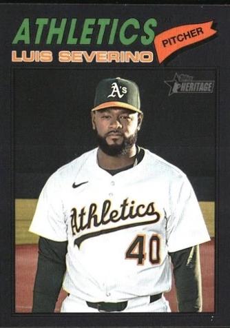 Luis Severino [Dark Gray Bordered] #206