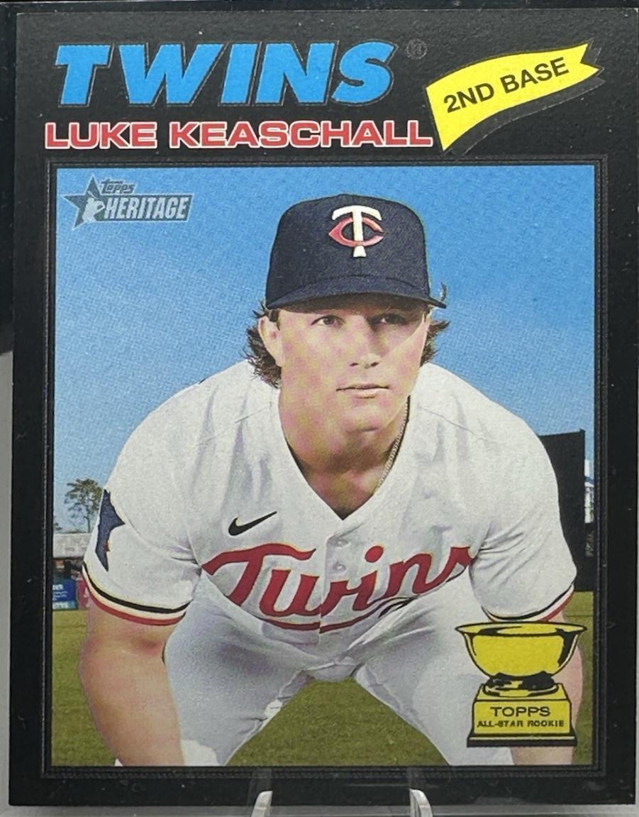 Luke Keaschall [Black Bordered Chrome] #116