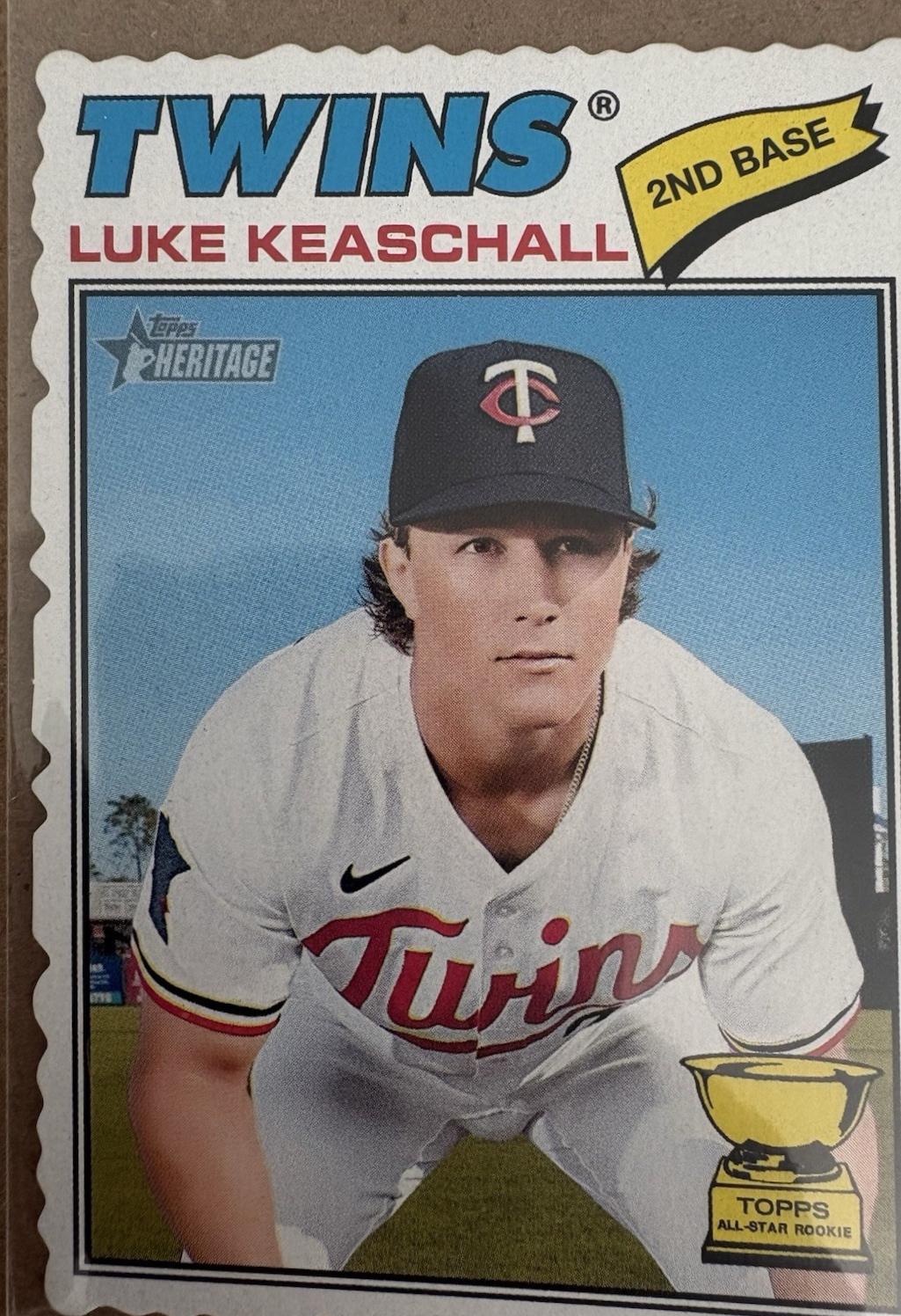 Luke Keaschall [Deckle Edge] #116